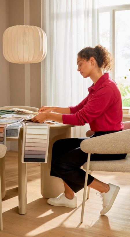 Raamdecoratie Advies aan Huis in Dordrecht | Karwei - advies-bij-jou-thuis-raamdeco-2